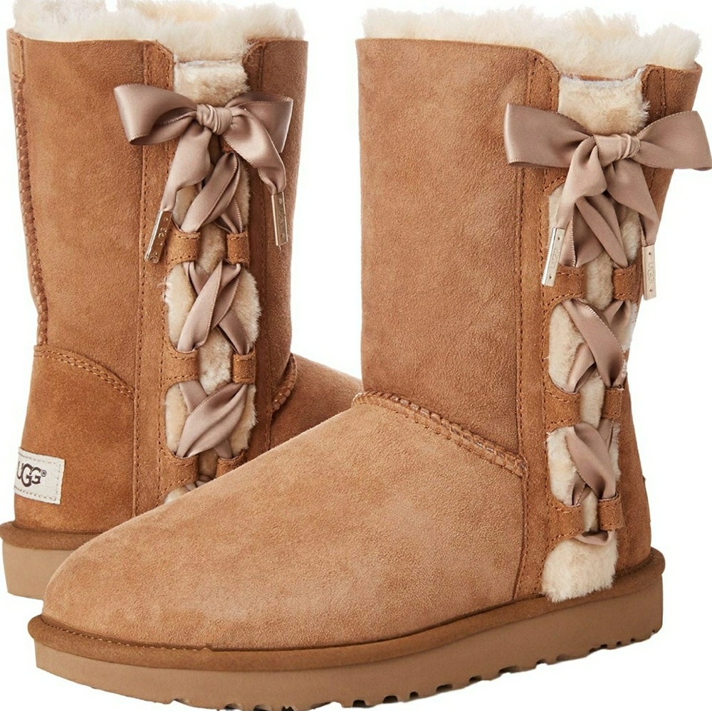 NEW UGG chestnut pala boots